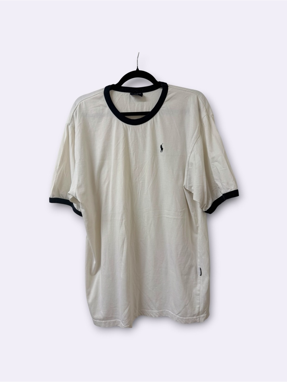 Vintage 90s Polo Sport by Ralph Lauren Contrast Trim 100% cotton Made USA